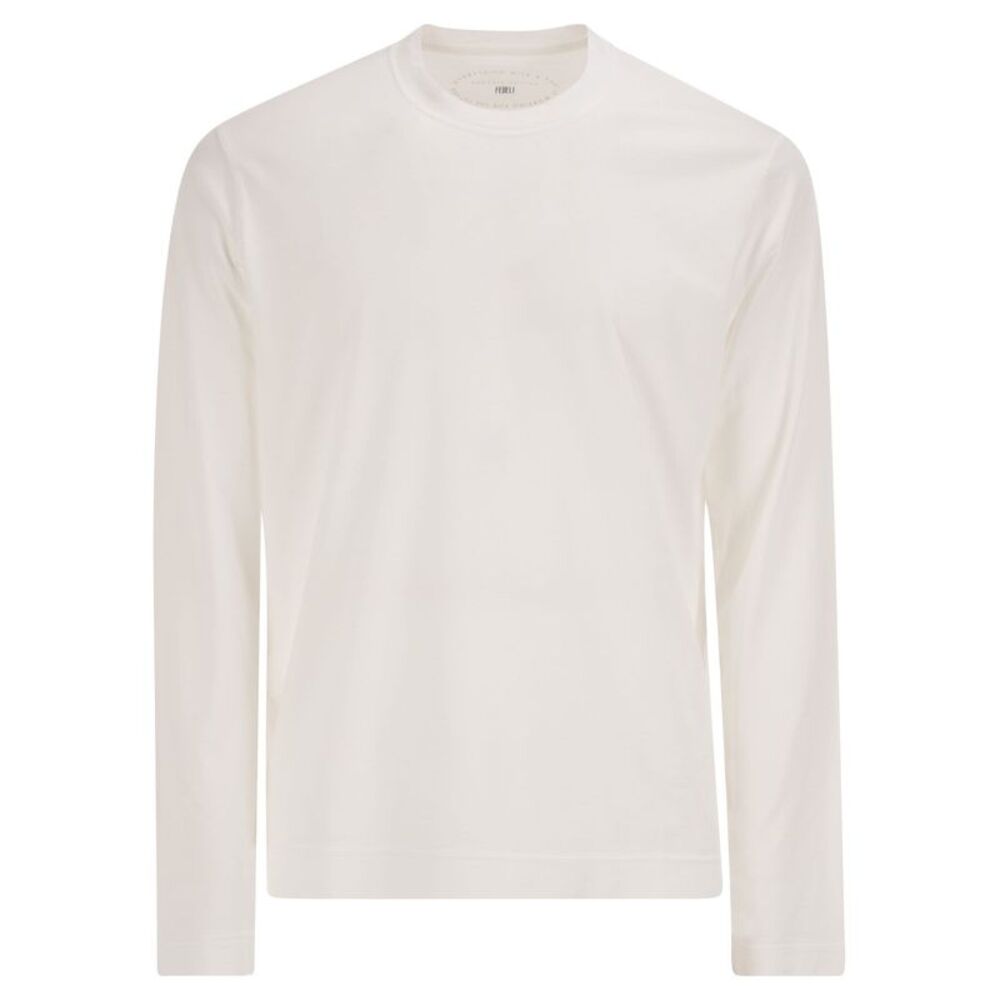 Fedeli Men Long-Sleeve Pure Cotton T-Shirt